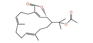 Brassicolide acetate